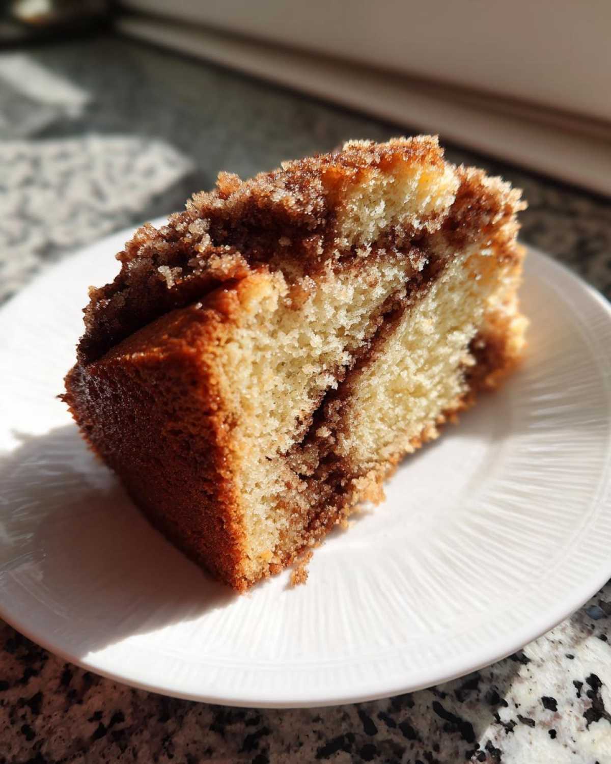 Cinnamon Swirl Coffee Cake - detail 3