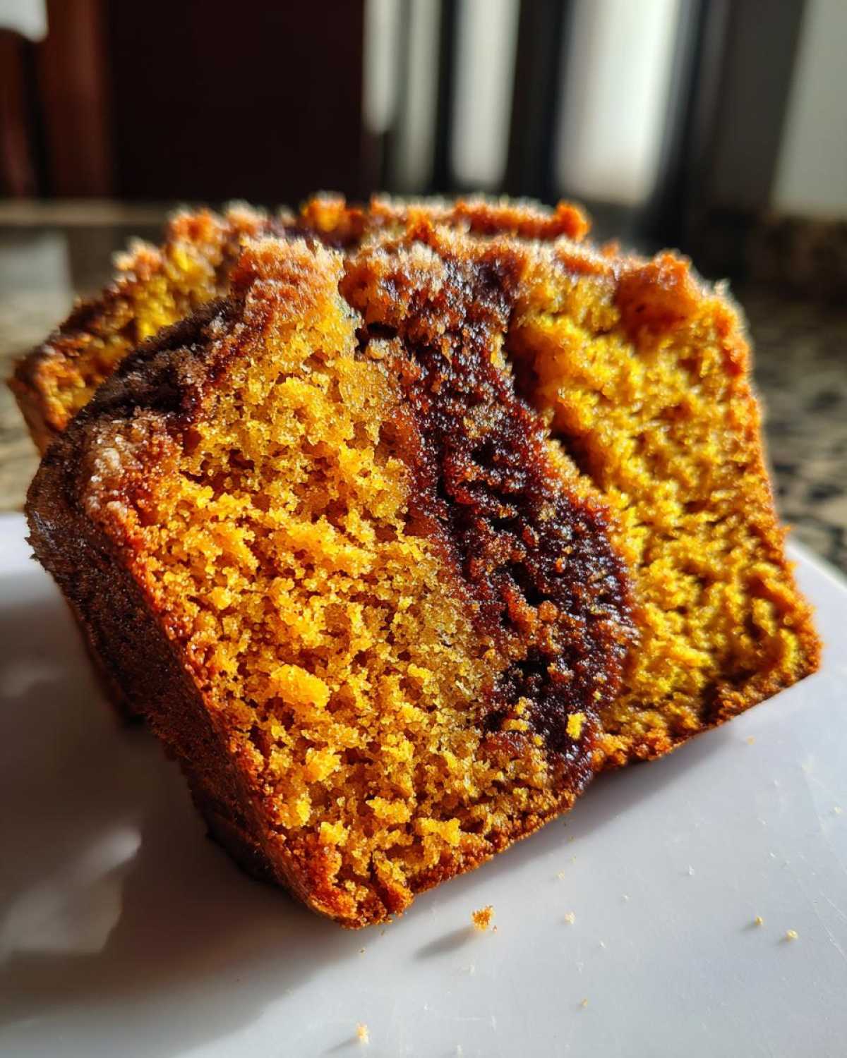 Cinnamon Swirl Pumpkin Bread - detail 4