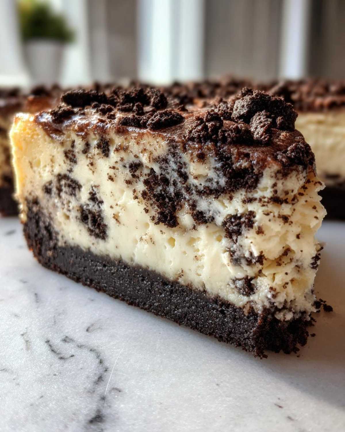 Cookies and Cream Cheesecake Bars - detail 2