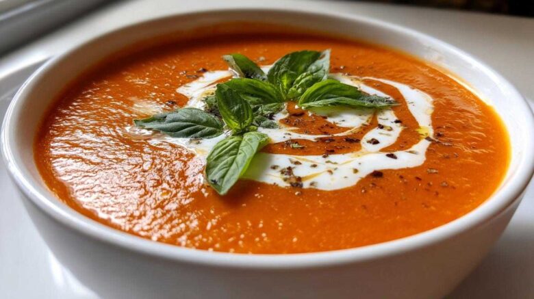 Cozy Tomato Basil Soup That Warms the Soul