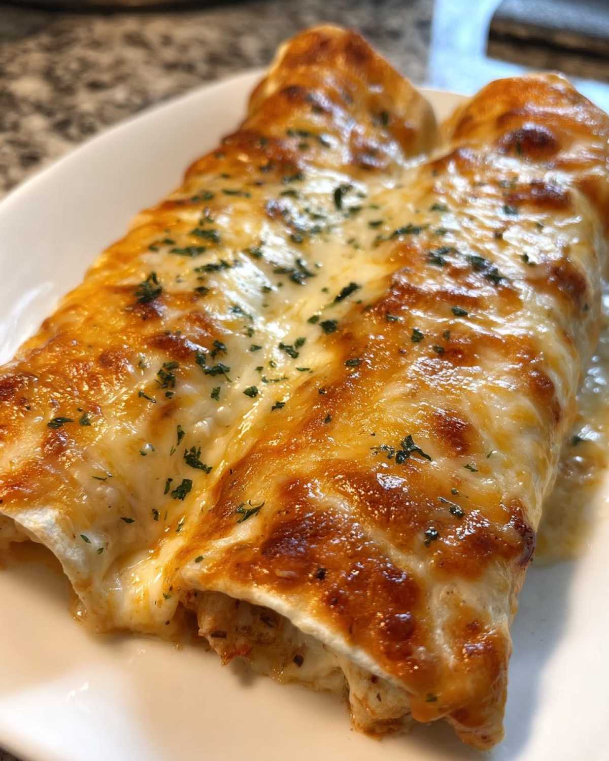 Creamy Chicken Enchiladas - detail 1