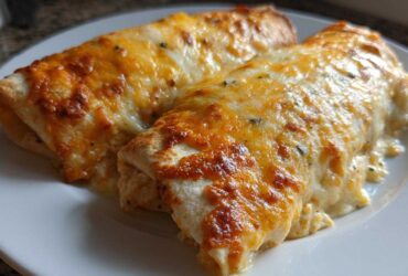Creamy Chicken Enchiladas