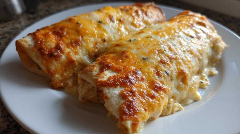 Creamy Chicken Enchiladas