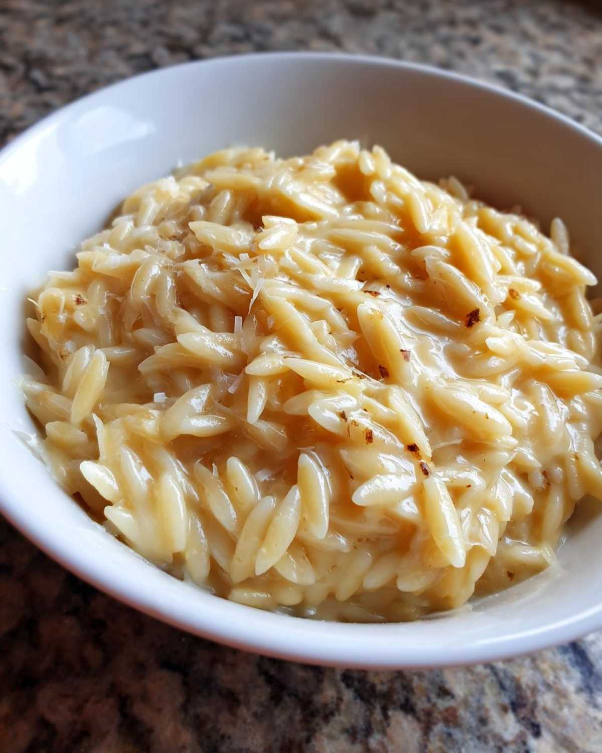 Creamy Garlic Parmesan Orzo - detail 2