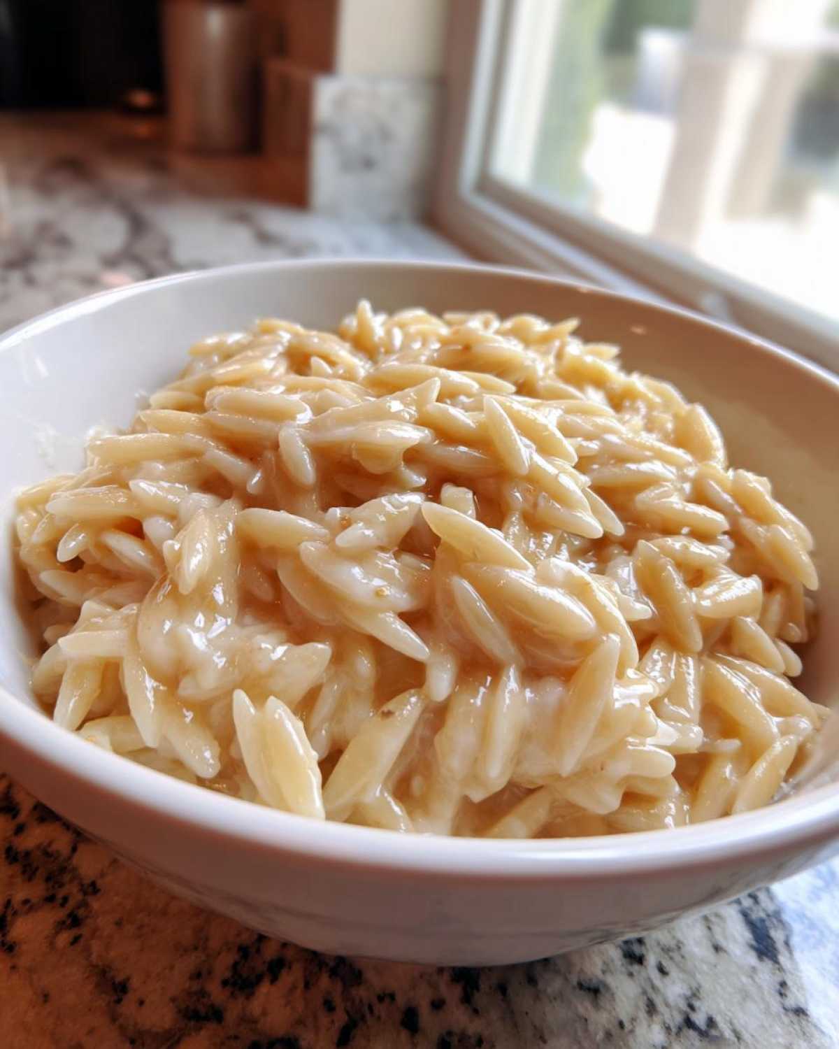 Creamy Garlic Parmesan Orzo - detail 4
