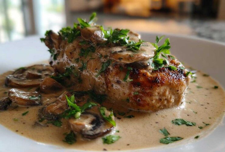 Creamy Mushroom Chicken Thighs