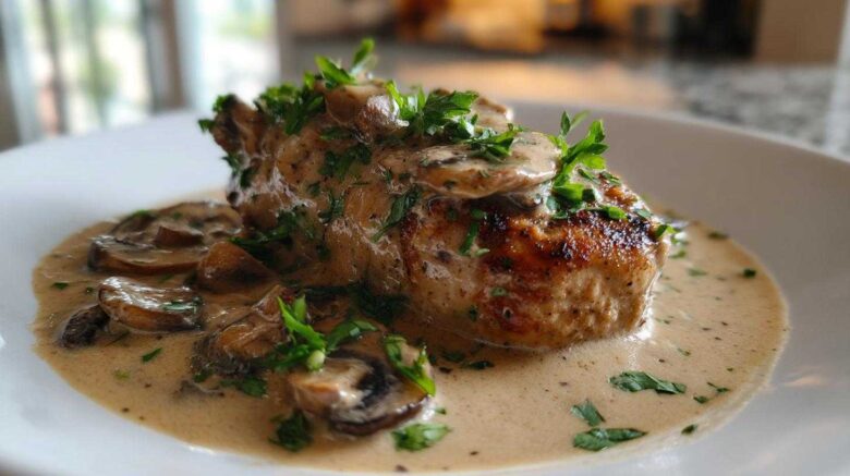 Creamy Mushroom Chicken Thighs
