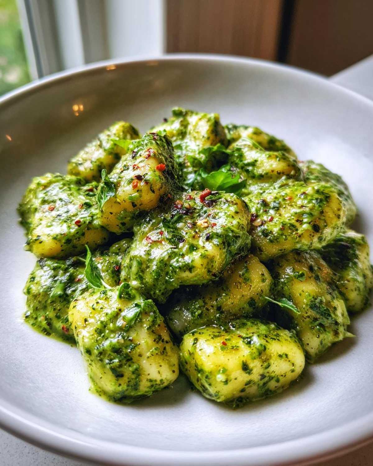 Creamy Pesto Gnocchi - detail 3