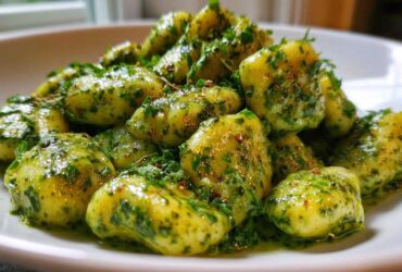 Creamy Pesto Gnocchi