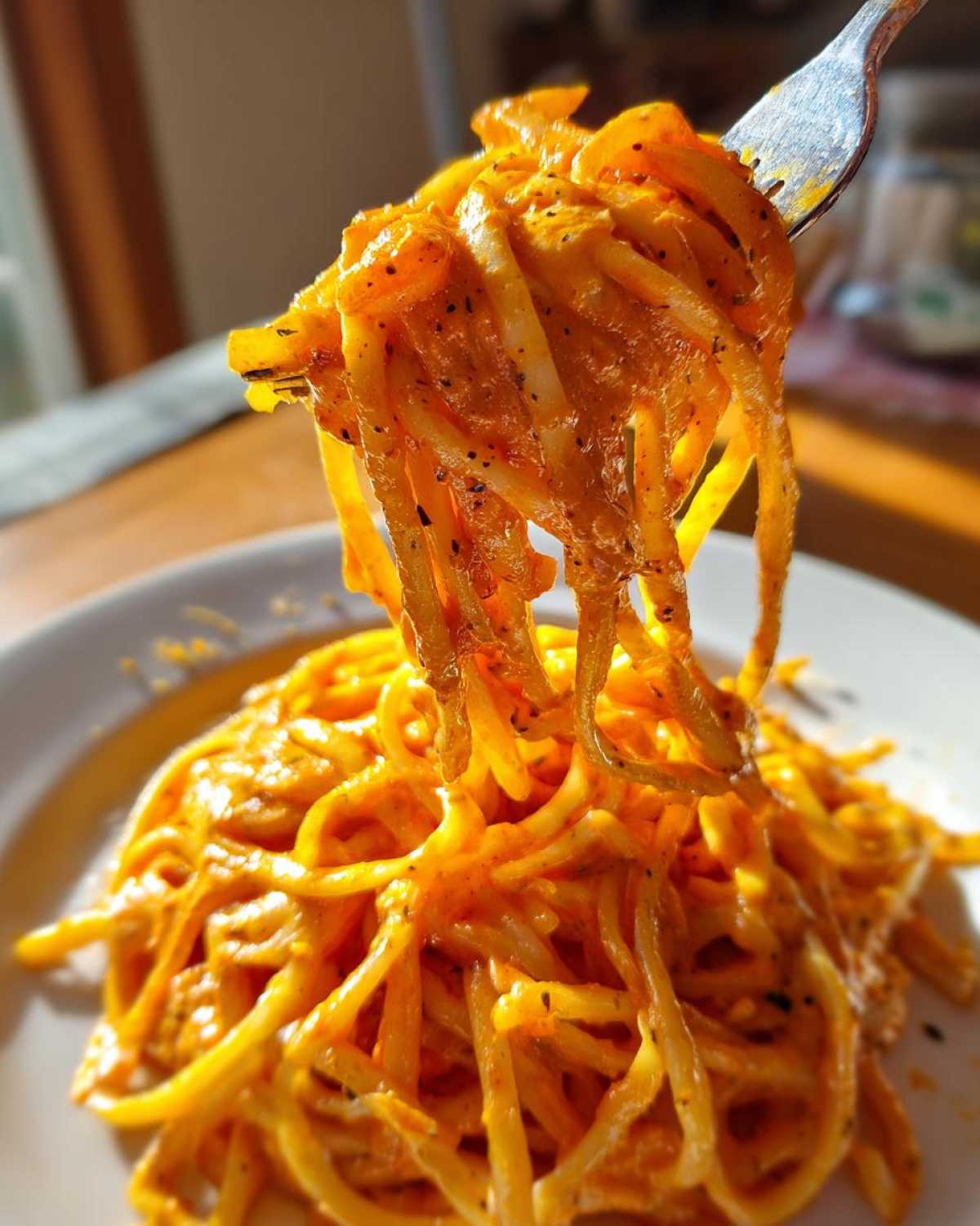 Creamy Roasted Red Pepper Pasta - detail 4