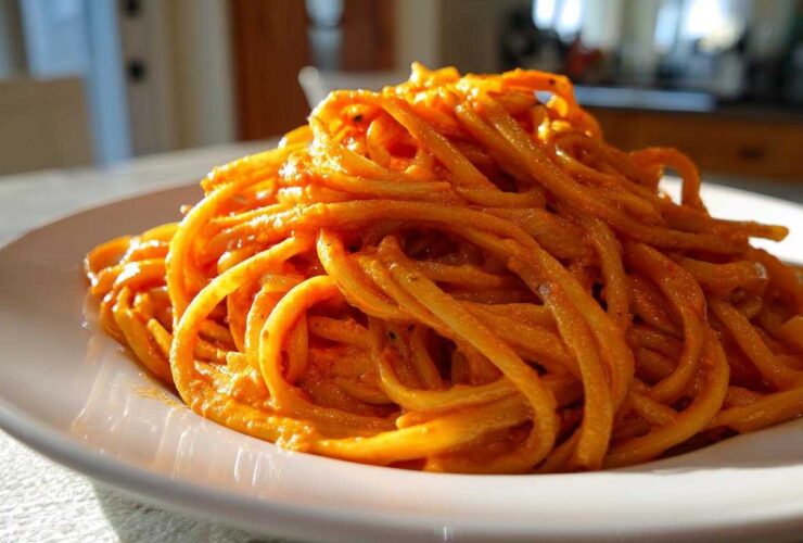 Creamy Roasted Red Pepper Pasta