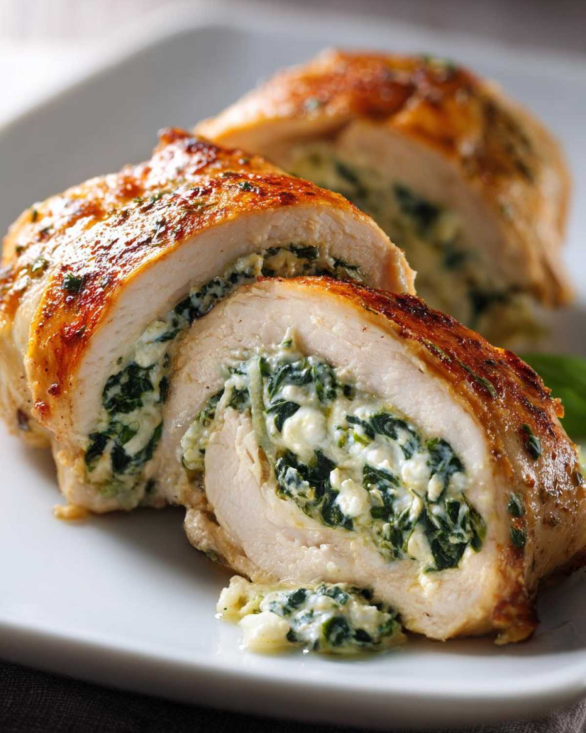 Creamy Spinach Chicken Roll-Ups - detail 1