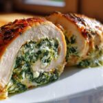 Creamy Spinach Chicken Roll-Ups