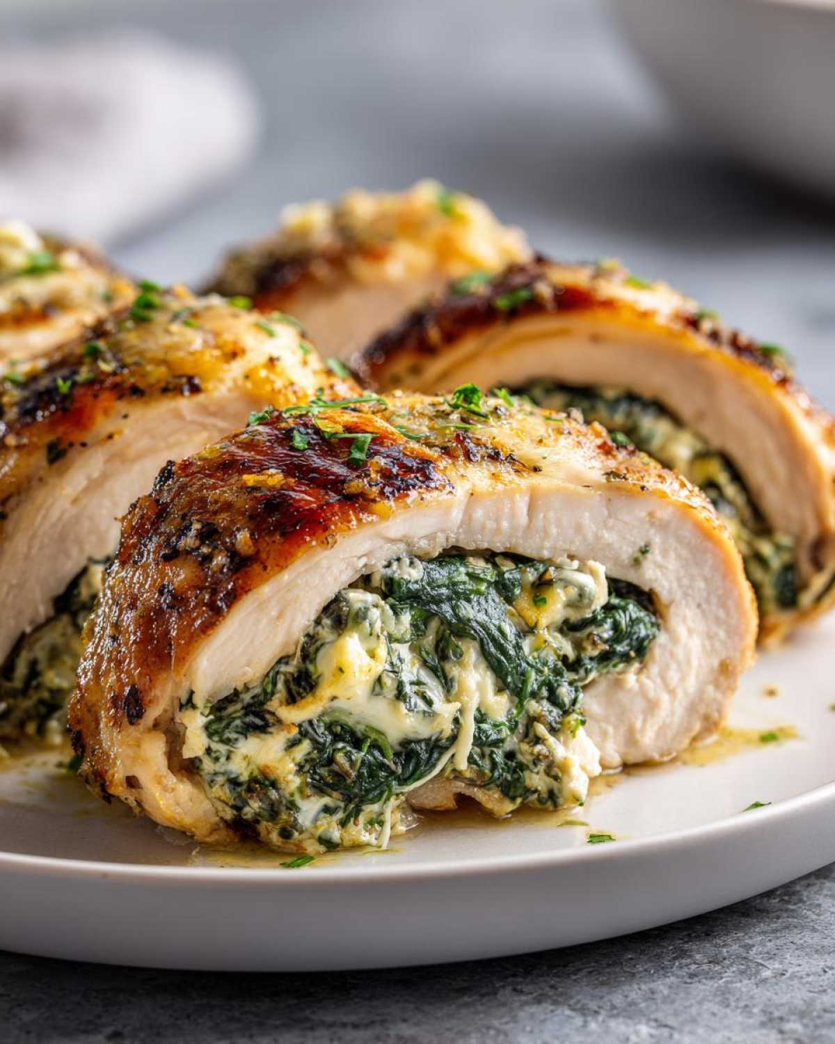 Creamy Spinach Chicken Roll-Ups - detail 2