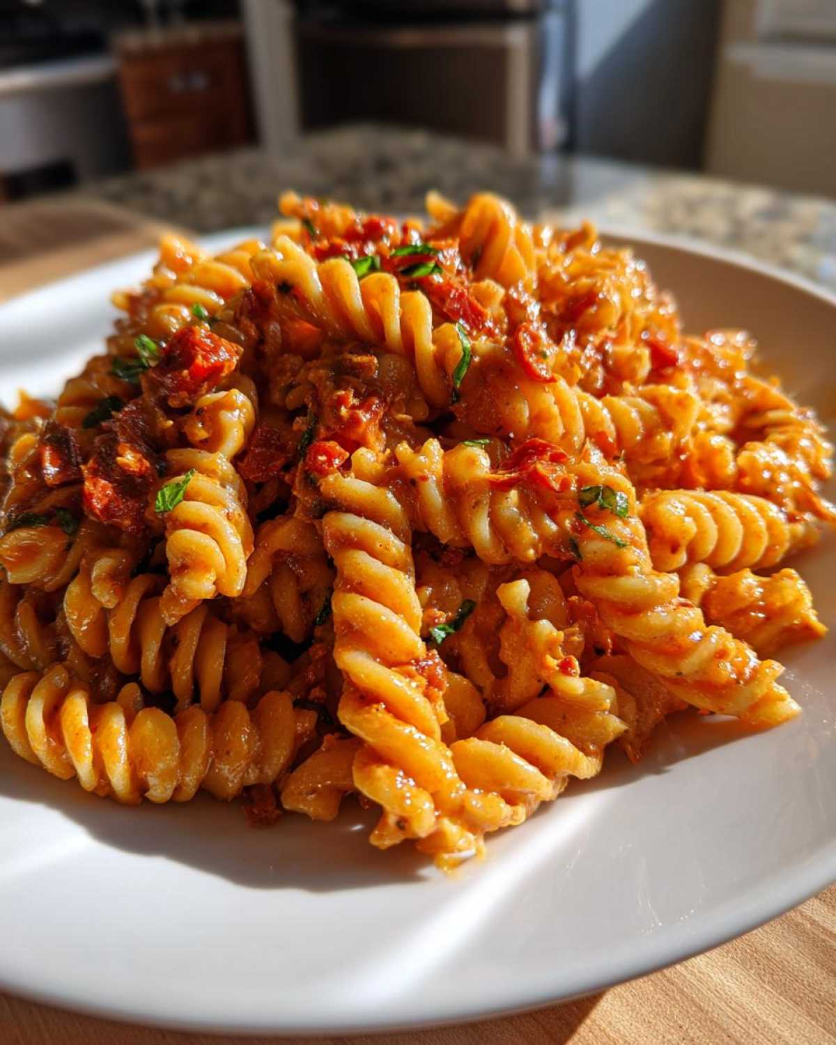 Creamy Sun-Dried Tomato Pasta - detail 2