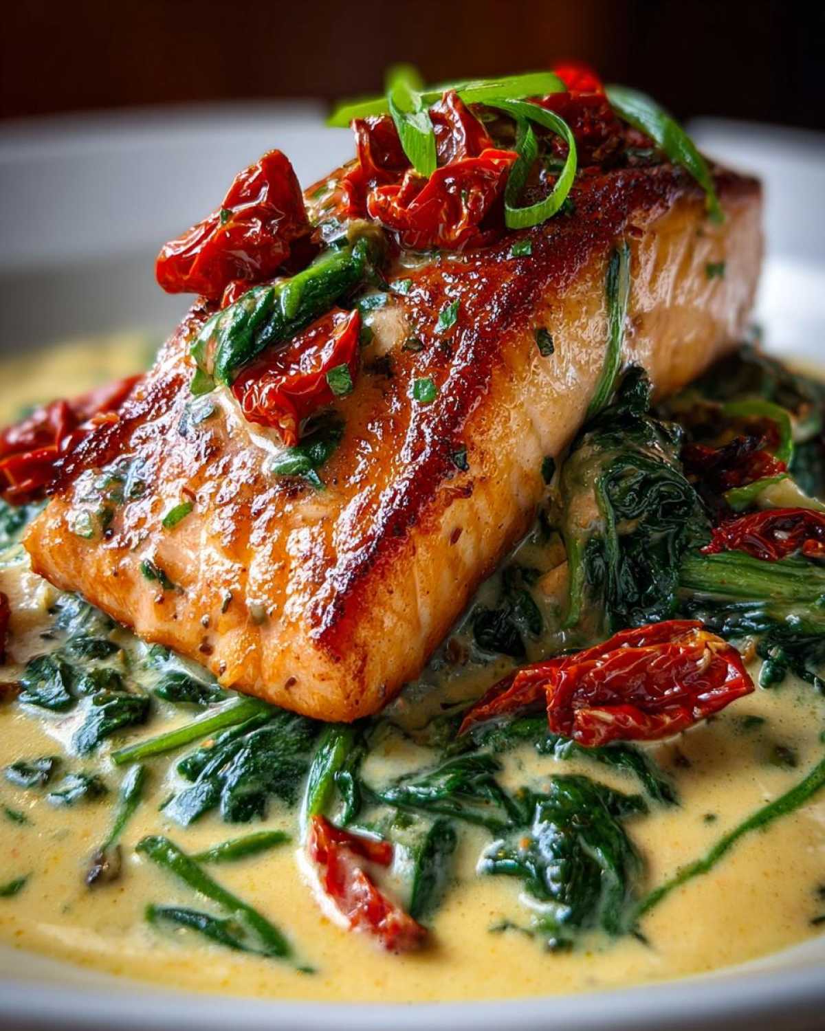 Creamy Tuscan Salmon - detail 4