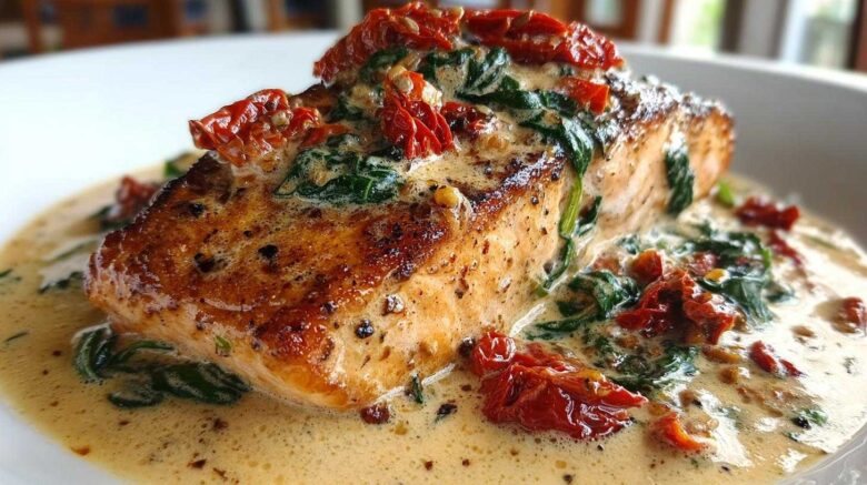 Creamy Tuscan Salmon