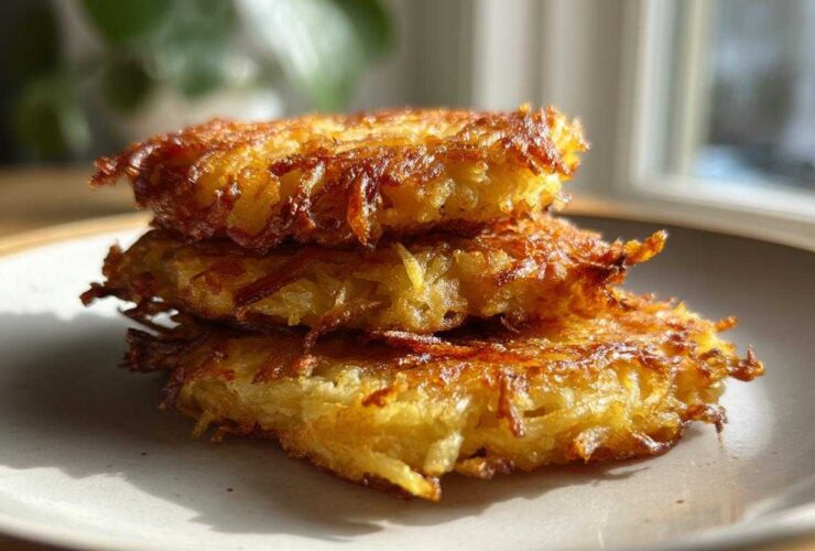 Crispy Air-Fryer Latkes Without the Mess