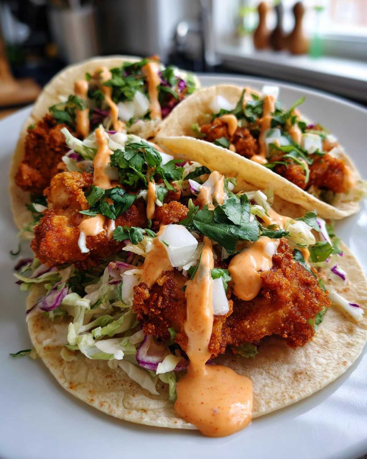 Crispy Chicken Tacos with a Secret Sauce - detail 3