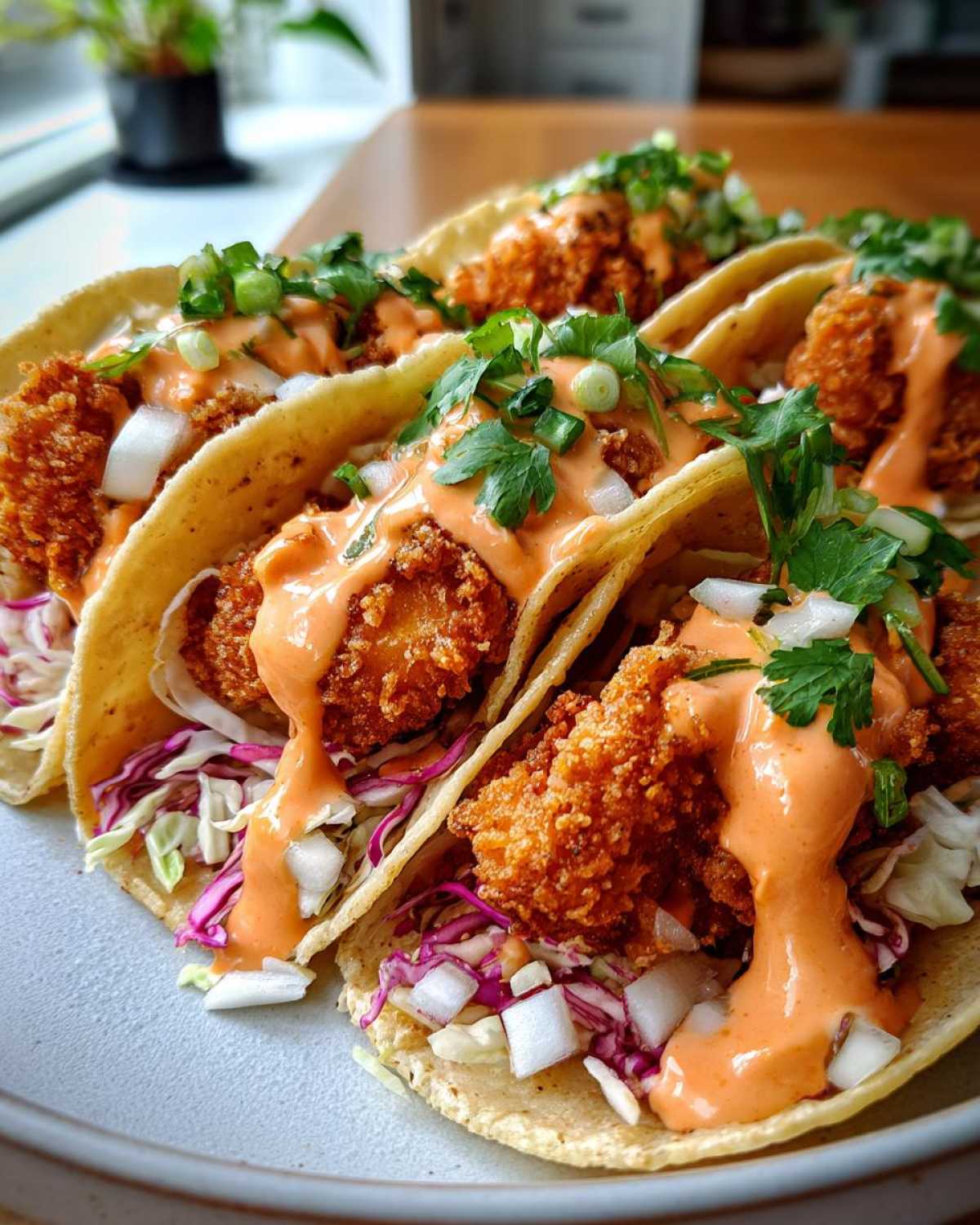 Crispy Chicken Tacos with a Secret Sauce - detail 4