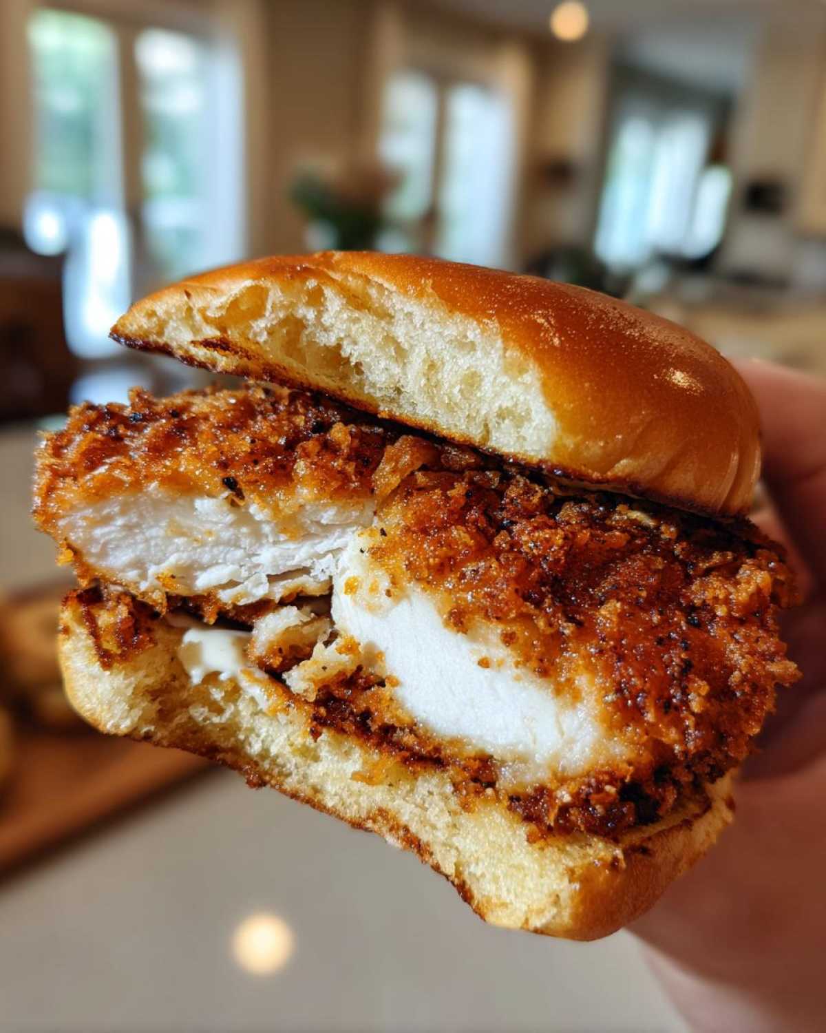 Crispy Garlic Chicken Sandwich - detail 3