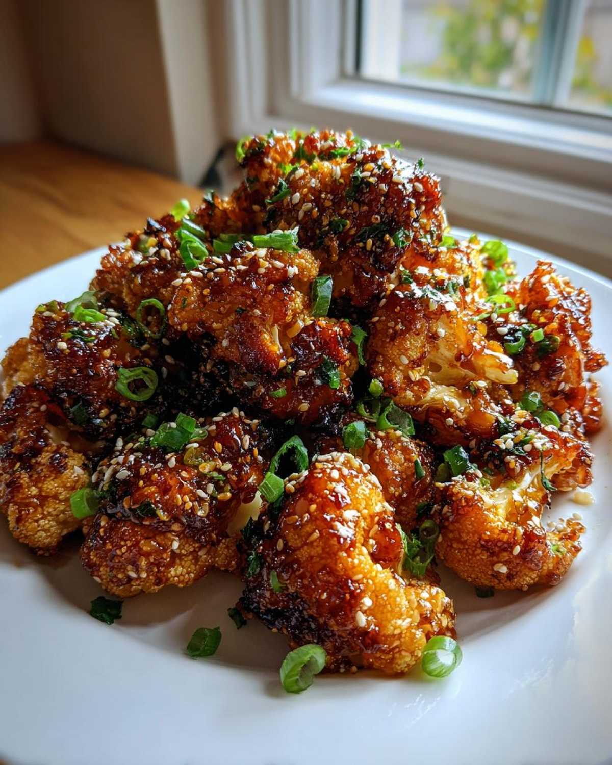 Crispy Honey Garlic Cauliflower Bites - detail 1