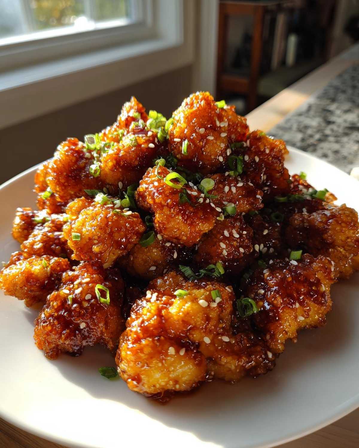 Crispy Honey Garlic Cauliflower Bites - detail 4