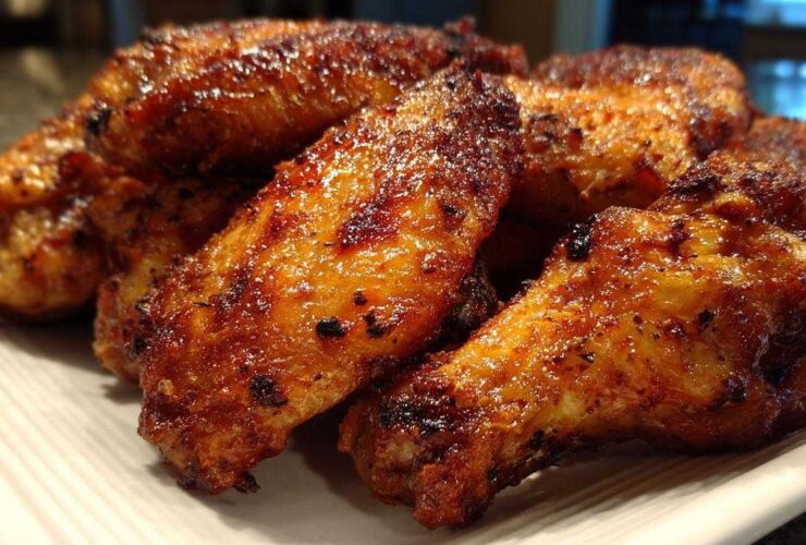 Crispy Oven-Baked Chicken Wings