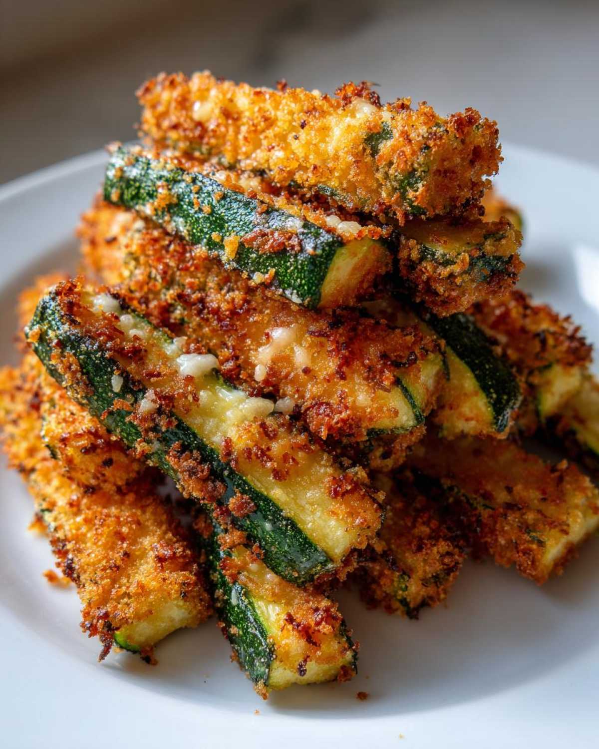 Crispy Parmesan Zucchini Fries - detail 2