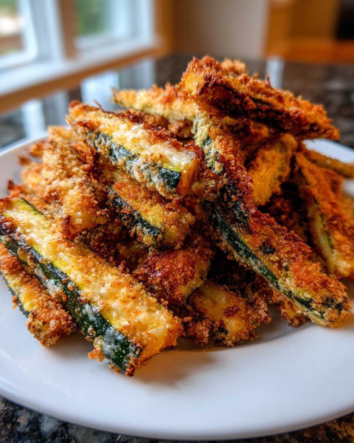 Crispy Parmesan Zucchini Fries - detail 3