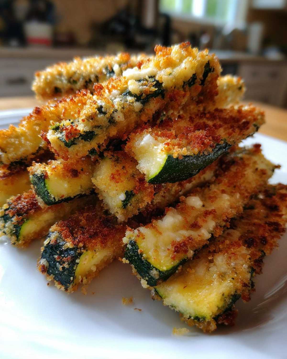 Crispy Parmesan Zucchini Fries - detail 4