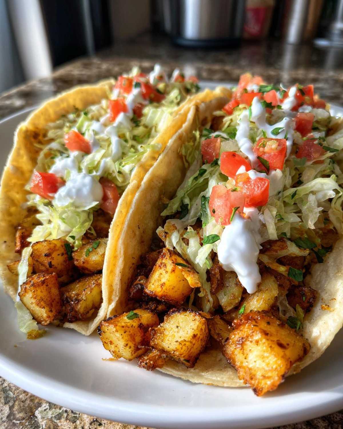 Crispy Potato Tacos - detail 2