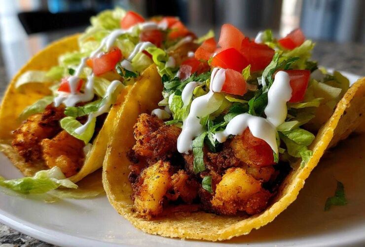 Crispy Potato Tacos