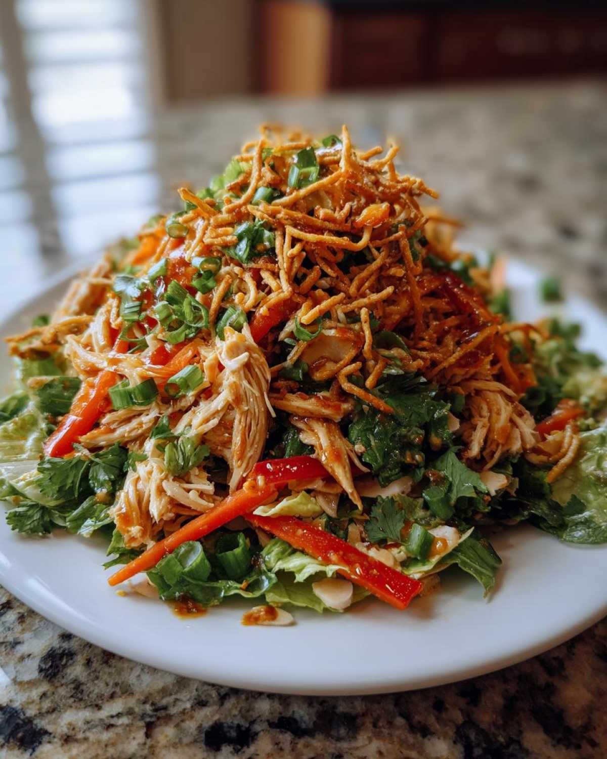Crunchy Asian Chicken Salad - detail 1
