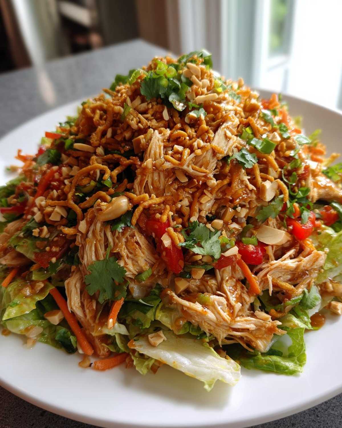 Crunchy Asian Chicken Salad - detail 2