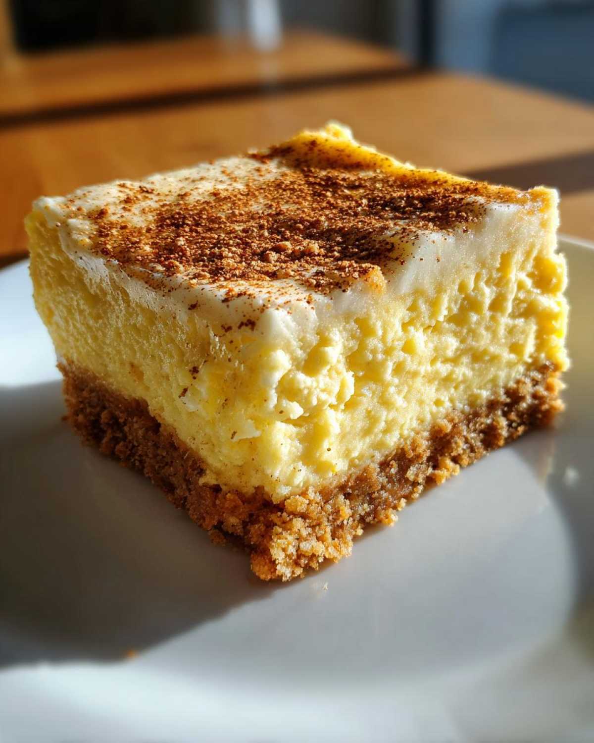 Eggnog Cheesecake Bars to Impress a Crowd - detail 2