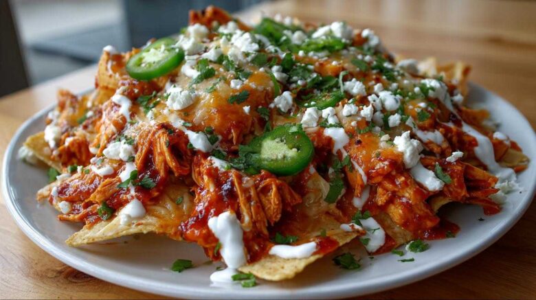Firecracker Chicken Nachos