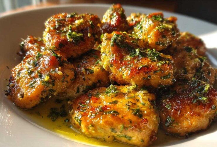 Garlic Butter Chicken Bites