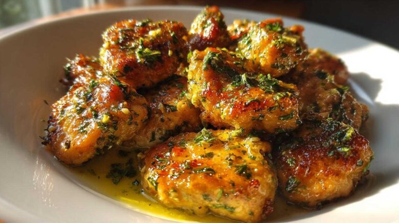 Garlic Butter Chicken Bites