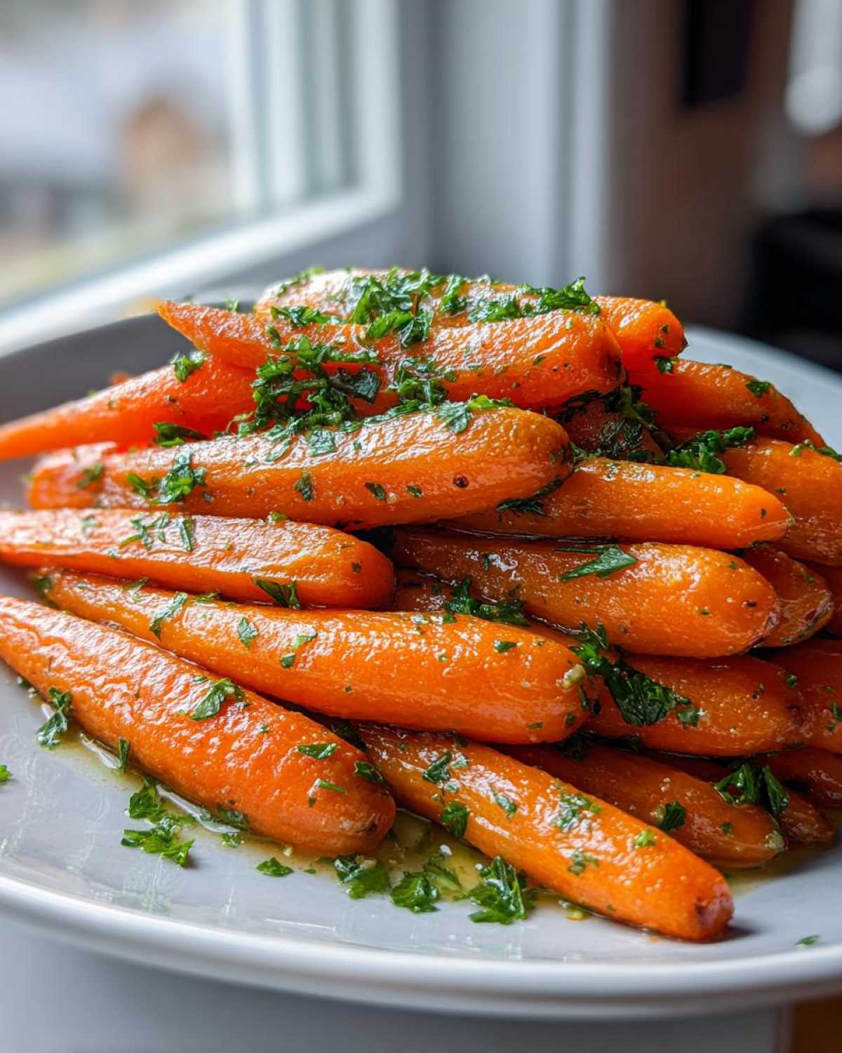 Garlic Butter Roasted Carrots - detail 1