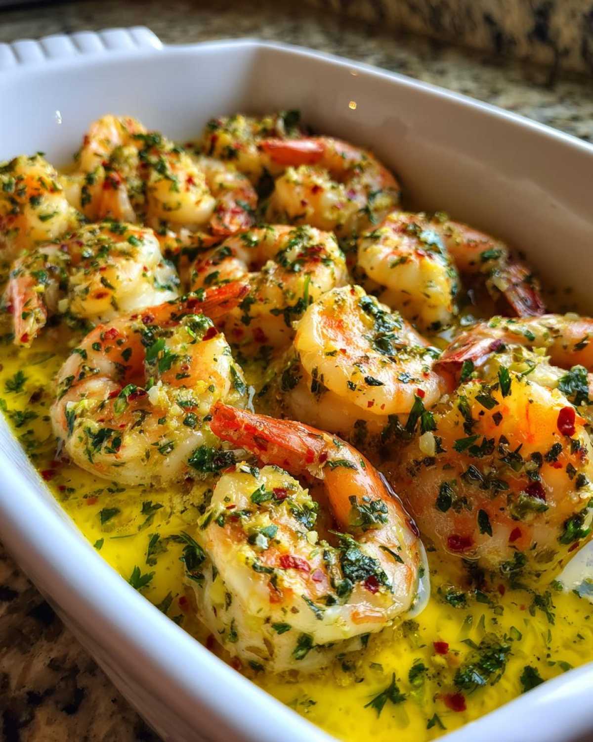 Garlic Butter Shrimp Scampi Bake - detail 1