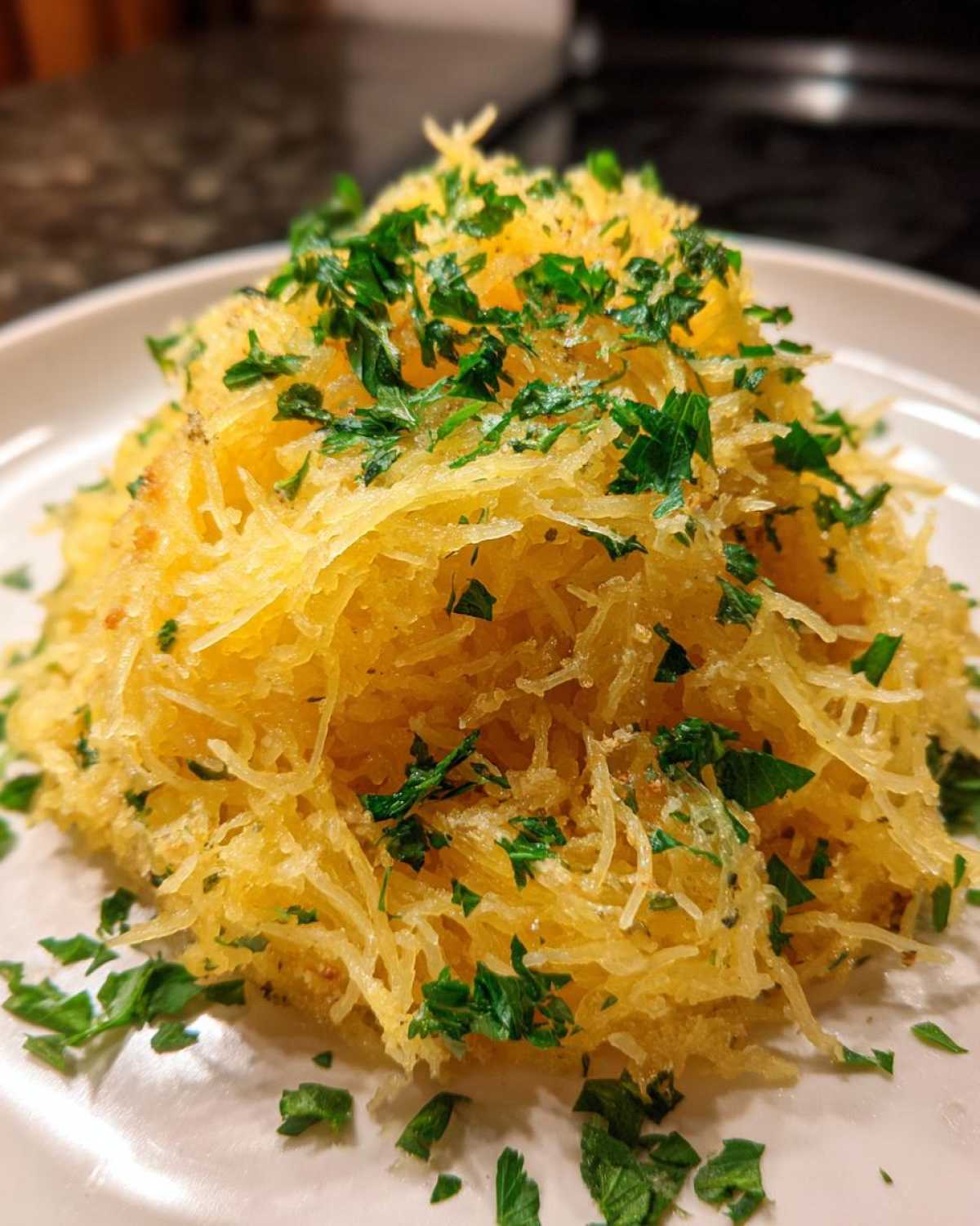 Garlic Parmesan Spaghetti Squash - detail 1