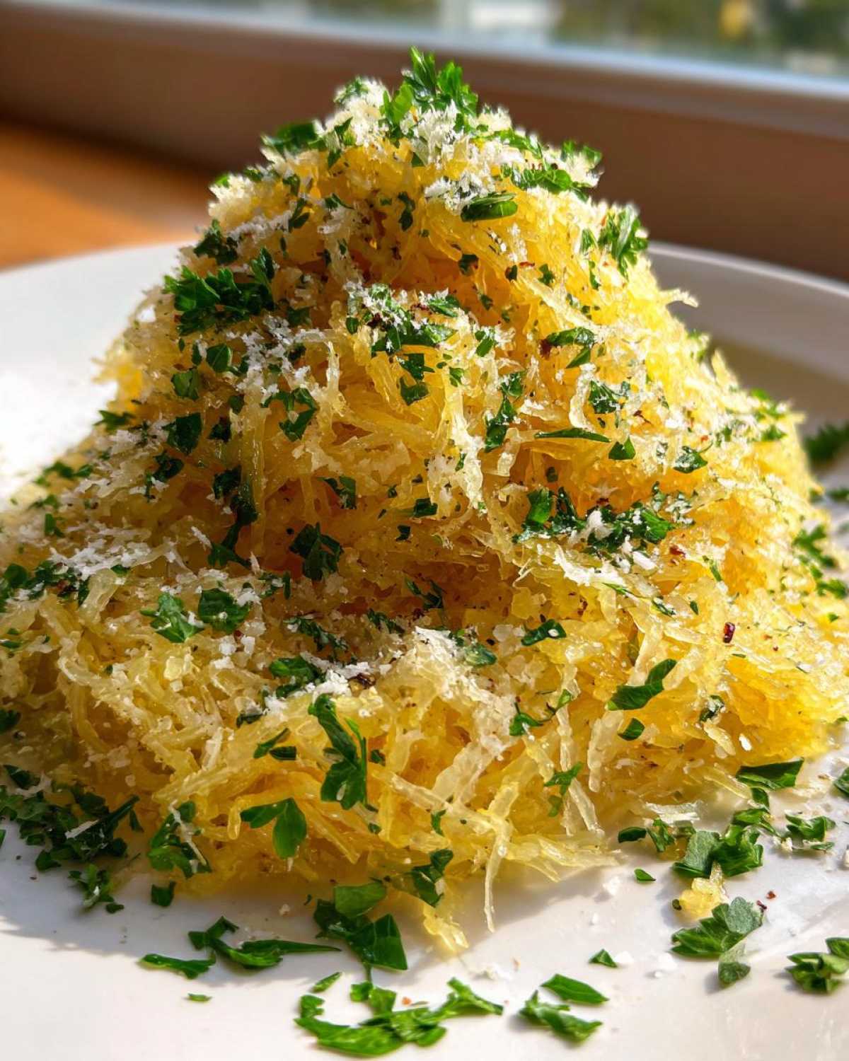 Garlic Parmesan Spaghetti Squash - detail 3