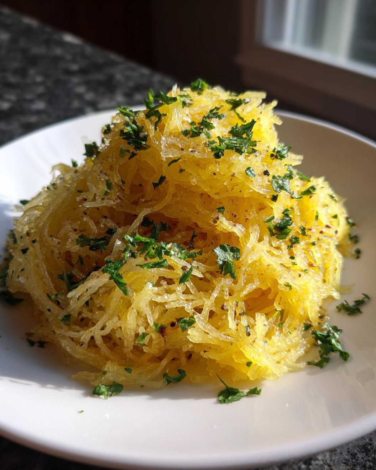 Garlic Parmesan Spaghetti Squash - detail 4