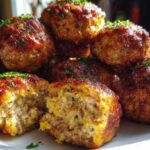 Garlic Parmesan Turkey Meatballs