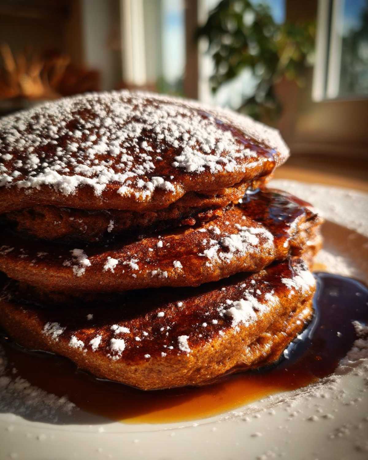 Gingerbread Pancakes Worth Waking Up For - detail 2