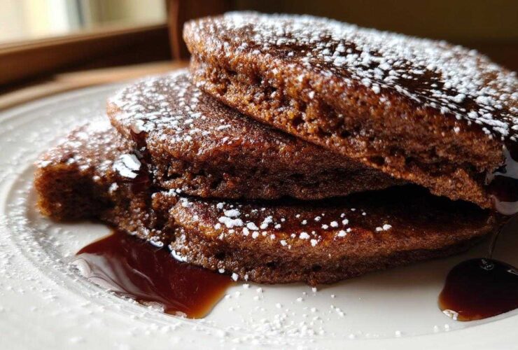 Gingerbread Pancakes Worth Waking Up For