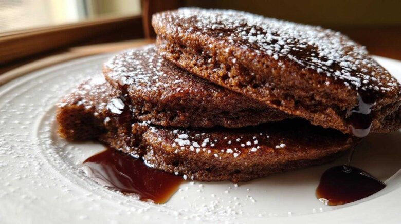 Gingerbread Pancakes Worth Waking Up For