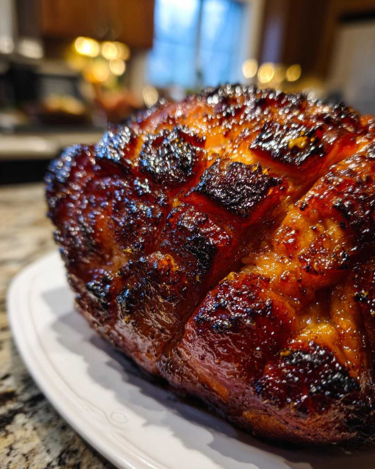 Glazed Holiday Ham with a Cola Twist - detail 1