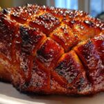 Glazed Holiday Ham with a Cola Twist